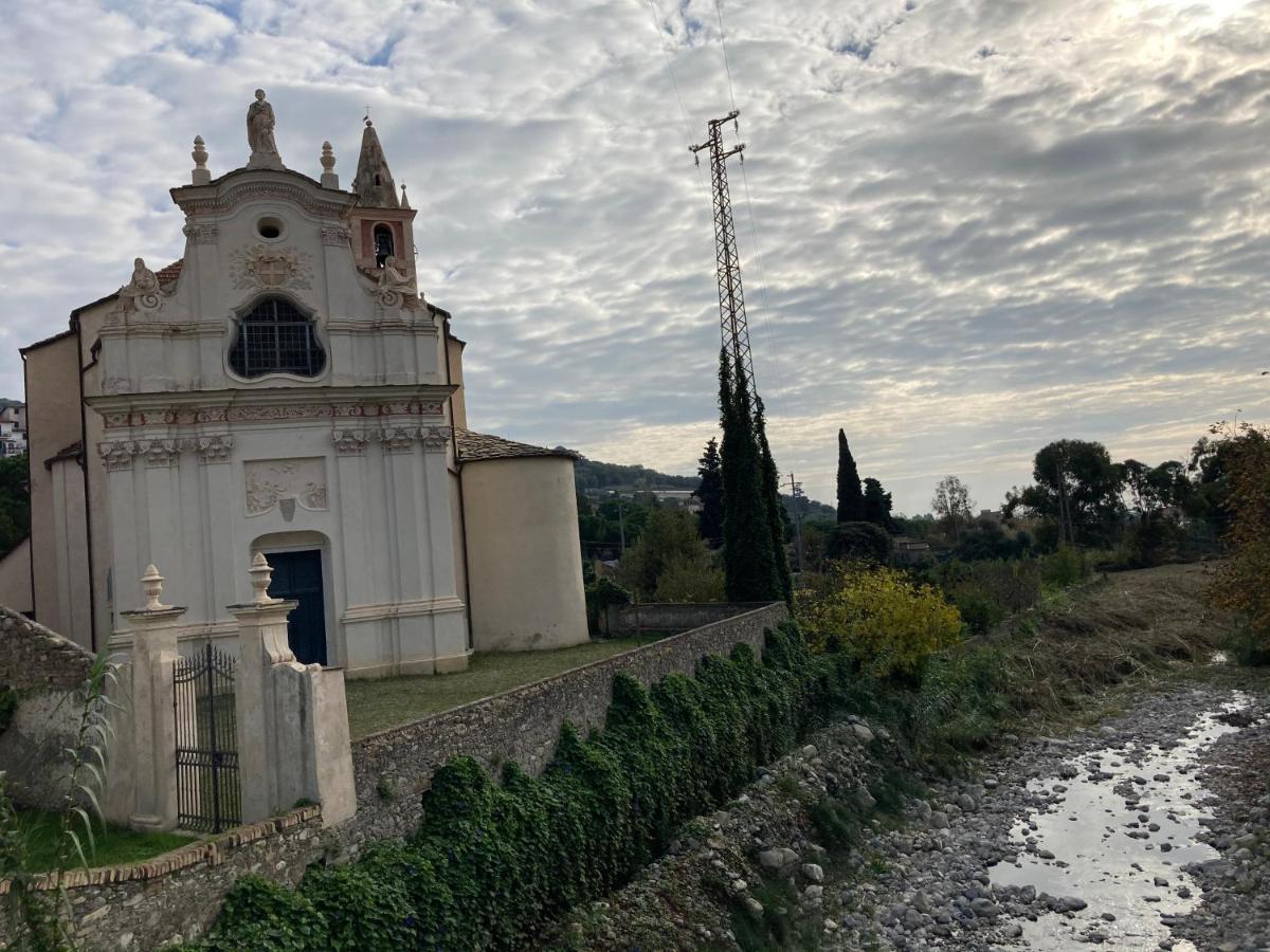 Piccola Navetta Leilighet Diano San Pietro Eksteriør bilde